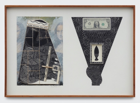 Ray Johnson, Rene d’Harnoncourt Dollar Bill, 1970 , BLUM