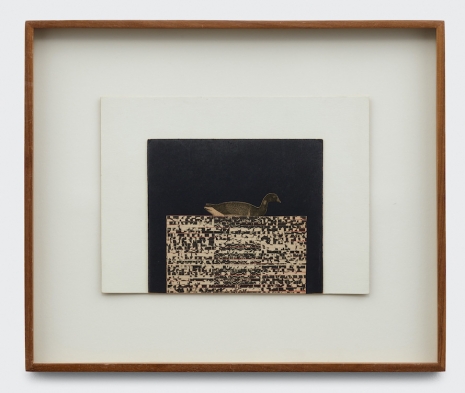 Ray Johnson, Untitled (Moticos Panel with Duck), c. 1955-1959 , BLUM