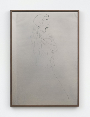 Lisa Oppenheim, Mit erhobenen Unterarmen nach rechts stehen, 1938/2024 (Version I), 2024 , Tanya Bonakdar Gallery