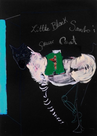 Mary Lovelace O'Neal, LITTLE BLACK GAMBO'S GREEN COAT, 2021-2023 , Marianne Boesky Gallery