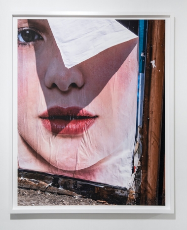 Anastasia Samoylova , Peeling Poster, Los Angeles, 2022 , Sabrina Amrani
