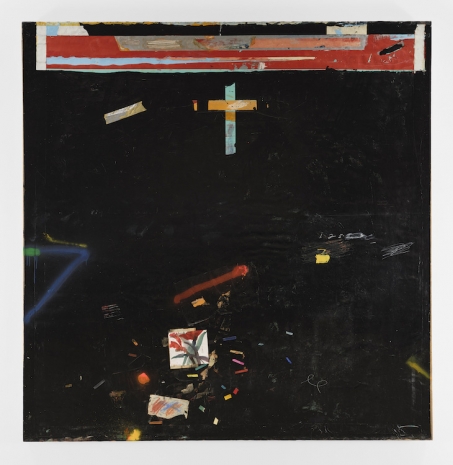 Raymond Saunders, I Don't Go To Church Anymore, 1975 , Andrew Kreps Gallery