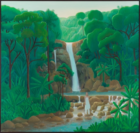 Ben Sledsens, Jungle Waterfall, 2022 - 2023 , Tim Van Laere Gallery