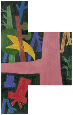TAL R , Tall Rosa Road (Broken Forest), 2023 , Tim Van Laere Gallery