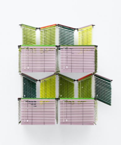 Haegue Yang , Lilac Network Habitat, 2022, Galerie Chantal Crousel