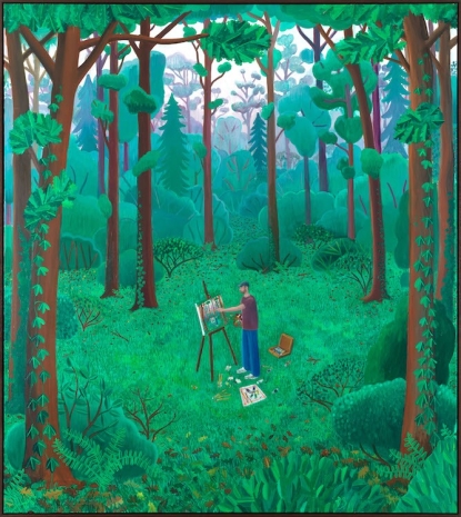 Ben Sledsens , The Forest Painter, 2023 , Tim Van Laere Gallery