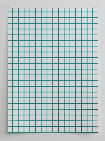Winston Roeth, 2'' Green Grid, 2020 , Slewe Gallery