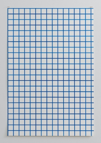 Winston Roeth, Light 2'' Blue Grid, 2011 , Slewe Gallery