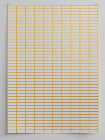 Winston Roeth, 3'' Gold Horizontal Split Grid, 2023 , Slewe Gallery
