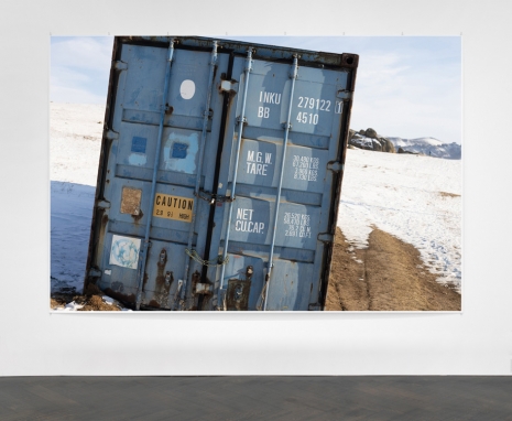 Wolfgang Tillmans, Intermodal Container In Mongolian Landscape, b, 2023 , Galerie Buchholz