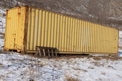 Wolfgang Tillmans, Intermodal Container In Mongolian Landscape, a, 2023, Galerie Buchholz