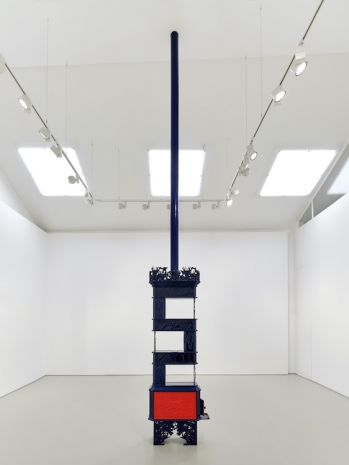 Ida Ekblad, GIRL FIRES UP STOVE (STRANGE FREEDOMS), 2021–2024 , Galerie Max Hetzler