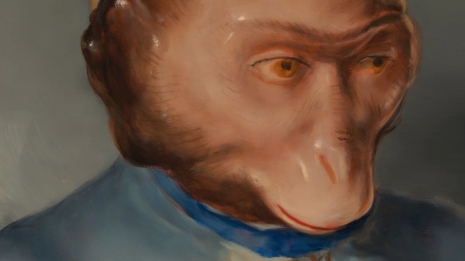 Michael Borrëmans, The Monkey, 2023 (detail), David Zwirner