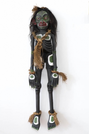 Beau Dick, Kwakwaka’wakw, Musgamakw Dzawada’enuxw First Nation Winalagalis (War Spirit) Puppet, 2015 , Andrew Kreps Gallery