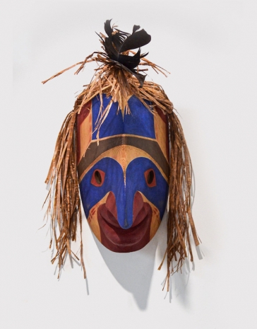 Beau Dick, Kwakwaka’wakw, Musgamakw Dzawada’enuxw First Nation Nu-Tlu-Mu (Fool) Mask, 1979 , Andrew Kreps Gallery