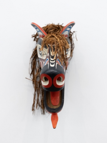 Beau Dick, Kwakwaka’wakw, Musgamakw Dzawada’enuxw First Nation Hamat'sa Bear Headdress, c. 1998, Andrew Kreps Gallery