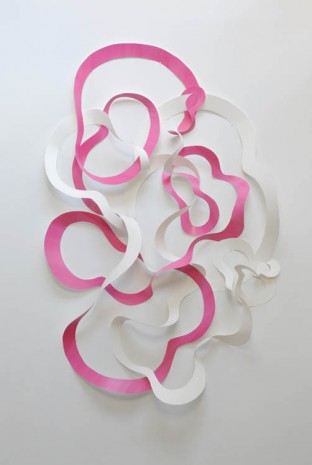 Janaina Tschäpe, Untitled Cutout Installation, 2013, Galerie Catherine Bastide