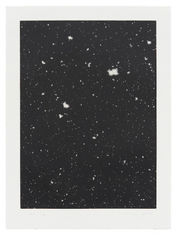 Vija Celmins, Untitled (snow), 2024 , Matthew Marks Gallery