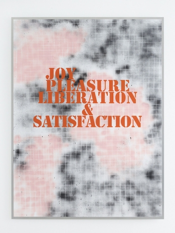 Monica Bonvicini, & Satisfaction, 2024, Galerie Gisela Capitain
