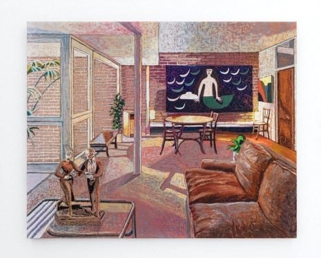 JJ Manford, Antoni Tápies Home & Studio with Elie Nadelman & Alfredo Volpi, 2024 , Galería Marta Cervera