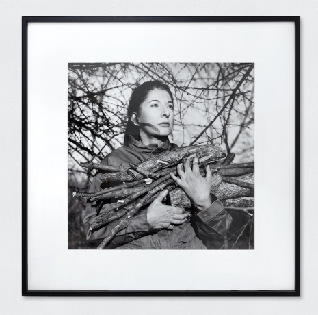 Marina Abramovic, Portrait with firewood, 2009, Lia Rumma Gallery