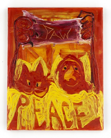 Bendix Harms, PAW Peace, 2023 , Anton Kern Gallery