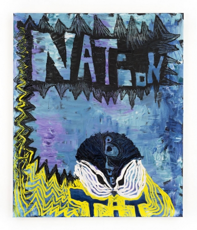Bendix Harms, Blue Tit Nation, 2023 , Anton Kern Gallery