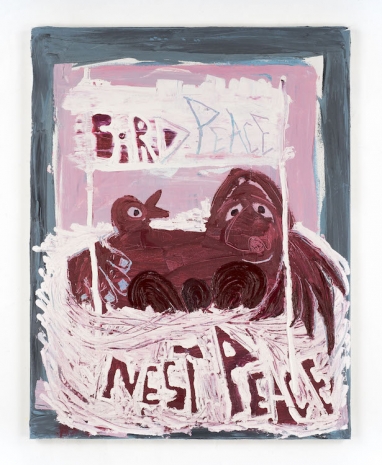 Bendix Harms, Bird Peace, 2023 , Anton Kern Gallery