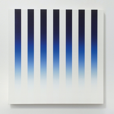 Philippe Decrauzat , Slow Motion, (azul), 2023 , A arte Invernizzi