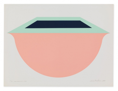 Takesada Matsutani , Propagation-Pink, 1970 , Hauser & Wirth