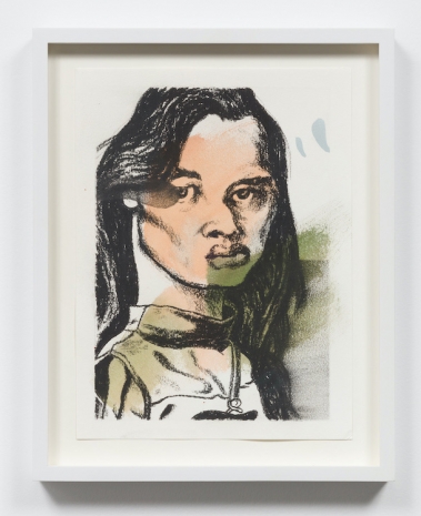 Nathaniel Mary Quinn, Young Pilcher and Vietnam, 2019 , Rhona Hoffman Gallery