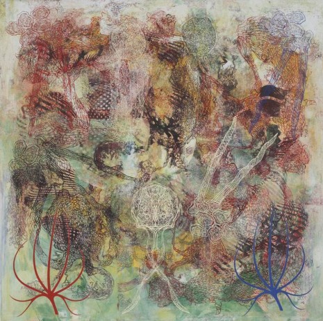 Philip Taaffe, Imaginary Landscape I, 2013, Luhring Augustine