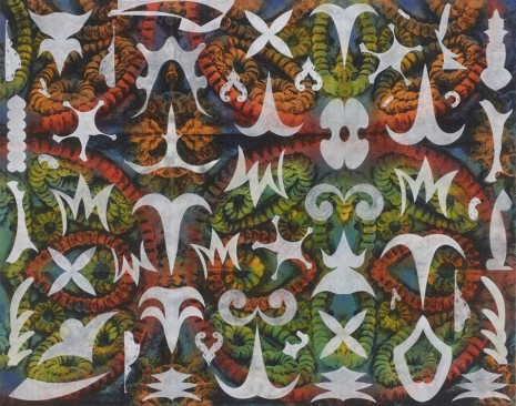 Philip Taaffe, Earth Star I, 2013, Luhring Augustine