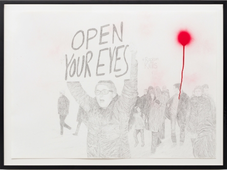 Sam Durant , Open Your Eyes, 2022 , Praz-Delavallade