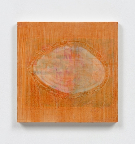 Abby Robinson, Orange Paper Form, 2023 , Tilton Gallery