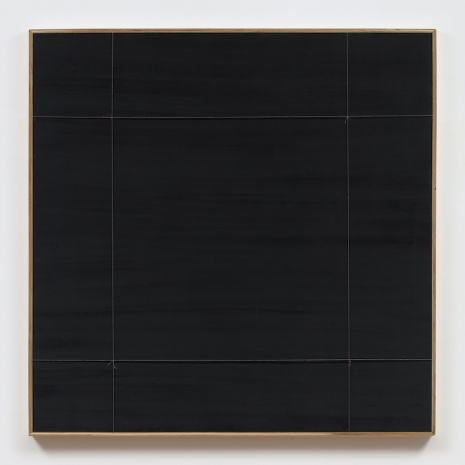 Abby Robinson, Black Adjustable Grid, 2023 , Tilton Gallery