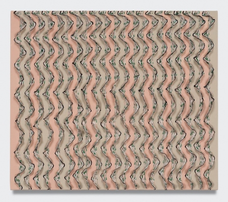 The Haas Brothers, Accretion Painting 5, 2024 , Marianne Boesky Gallery