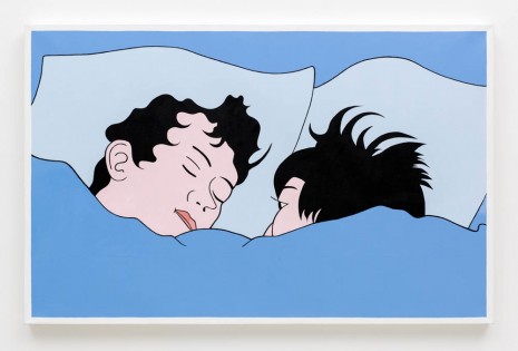 John Wesley, Lautrec's Bed II, 2000, David Kordansky Gallery