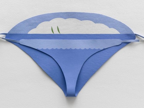 John Wesley, Bikini (detail), 1979, David Kordansky Gallery