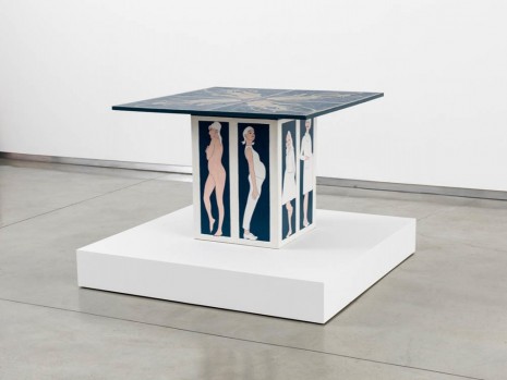 John Wesley, Table (alternate view), 1965, David Kordansky Gallery