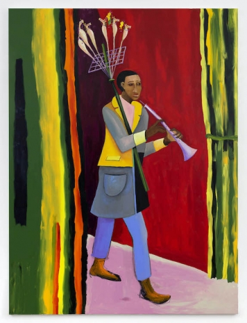 Lubaina Himid, Toy Seller, 2023, Greene Naftali