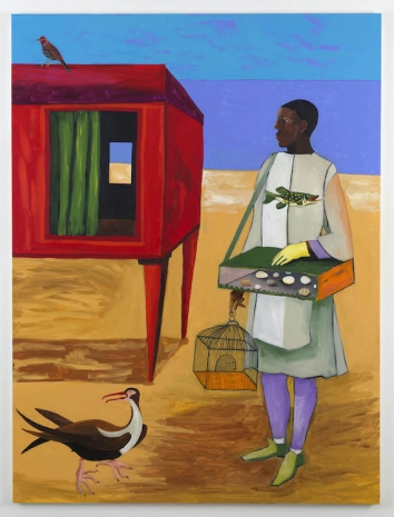 Lubaina Himid, Egg Seller, 2023, Greene Naftali