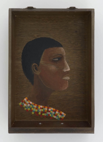 Lubaina Himid, Woman in a Creaking Drawer, 2023 , Greene Naftali