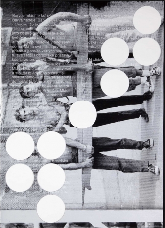 Werker Collective, A Gestural History of the Young Worker, Print Punch 7 (side a and b), 2023, Ellen de Bruijne PROJECTS