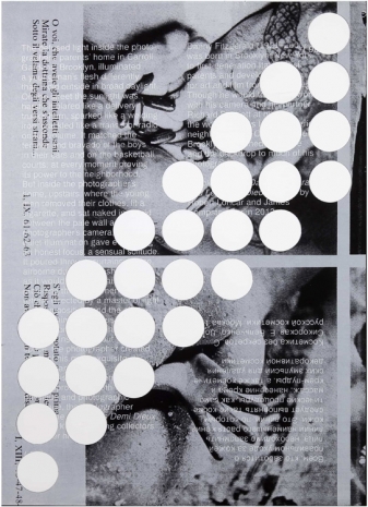 Werker Collective, A Gestural History of the Young Worker, Print Punch 8 (side a and b), 2023, Ellen de Bruijne PROJECTS