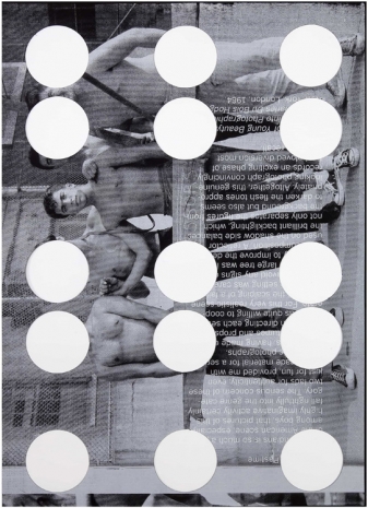 Werker Collective, A Gestural History of the Young Worker, Print Punch 11 (side a and b), 2023, Ellen de Bruijne PROJECTS