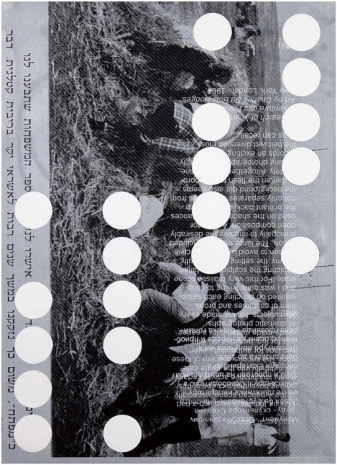 Werker Collective, A Gestural History of the Young Worker, Print Punch 12 (side a and b), 2023, Ellen de Bruijne PROJECTS
