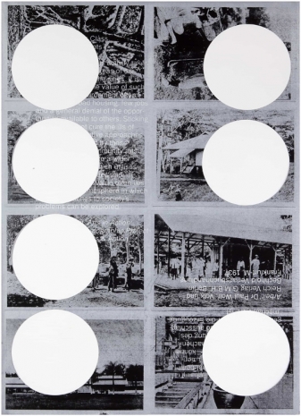 Werker Collective, A Gestural History of the Young Worker, Print Punch 17 (side a and b), 2023, Ellen de Bruijne PROJECTS