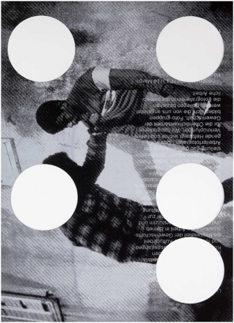 Werker Collective, A Gestural History of the Young Worker, Print Punch 20 (side a and b), 2023, Ellen de Bruijne PROJECTS