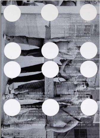 Werker Collective, A Gestural History of the Young Worker, Print Punch 28 (side a and b), 2023, Ellen de Bruijne PROJECTS